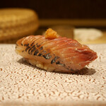 鮨 飛躍 - 鯵（握り）