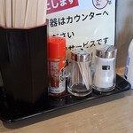 ◯坊 本店 - 卓上