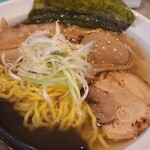 ◯坊 本店 - 朝らーめん塩＋味玉
