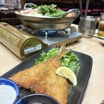 琉球居酒屋 おきなわ屋 - 鯵フライ！