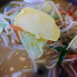 幸楽苑 - バター溶けだし