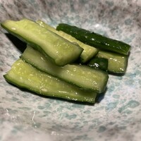 中國名菜 龍坊 代官山店 - 胡瓜の酢漬