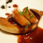 フォアグラのソテー　カブ添え
          
