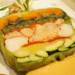 オマール海老のガトー仕立てコートドール風
          