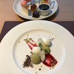 ヘルシービュッフェ アマム - リクエストするデザート　ビュッフェもある