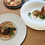 ヘルシービュッフェ アマム - メイン料理は、程よい時に持ってきてくれる