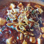 杏's cafe - 焼きそばは固焼きタイプ？