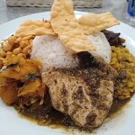 ディヘン スリランカレストラン - フィッシュカレーセット
