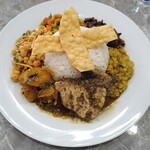 ディヘン スリランカレストラン - フィッシュカレーセット