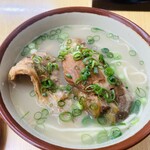 明石食堂 - ソーキそば中950円