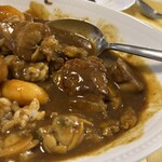 ガヴィアル - チキンとシーフードのミックス。チキンのグリルされた感じがまた旨い