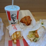 ケンタッキーフライドチキン - 料理写真:てりやきツイスターよくばりセット