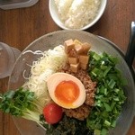 麺や マルショウ - 冷やし台湾まぜそば&仕上げ飯(2014/7)