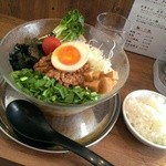 麺や マルショウ - 冷やし台湾まぜそば&仕上げ飯(2014/7)