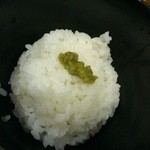 ばっこ志 - つけ麺〆の柚子胡椒おじや(2014/7)