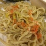 ばっこ志 - つけ麺-麺にゆず一味ふりかけ(2014/7)