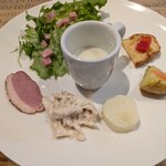 カーサディオーロ - 前菜、色々少しずつ