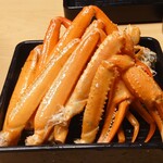 どきどき水産 - 紅ズワイガニ 焼き おかわり