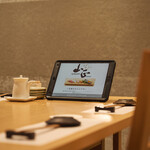 山正 - 全席タッチパネルで注文もスムース