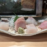 天史朗鮨 - おまかせ刺身盛り合わせ