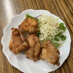 立呑み処 入部酒店 - 鶏もも唐揚