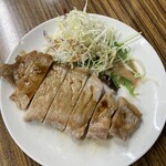 立呑み処 入部酒店 - 豚テキ