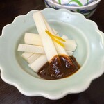 元祖 釜めし春 - うどの酢味噌和え@¥660