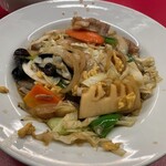 南海飯店 - 豚肉キャベツ玉子の炒め