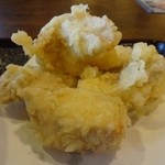 讃岐うどん 今雪 - かしわ天300円　※2014年7月