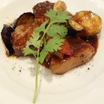 私厨房 勇 - イベリコ豚の角煮と夏野菜のカレー煮込み