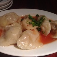 膳處漢ぽっちり - トマトとチーズの水餃子