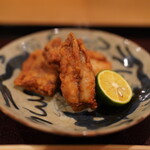 茜坂大沼 - とらふぐの唐揚げ