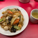 南海飯店 - かたい焼ソバ①