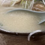 屋台ラーメン とんこつ貴生 - スープ