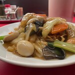 南海飯店 - かたい焼ソバ②