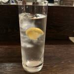 ビストロ gauche - 焼酎水割り