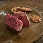 ビストロ gauche - 鹿肉のロースト