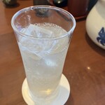 白鳥 甲羅本店 - サービスのレモンスカッシュ