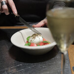 BarBies Grill - 水果番茄與布拉塔起司的卡普雷塞