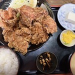 良花 - 鳥の唐揚定食