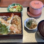 白鳥 甲羅本店 - かに天重