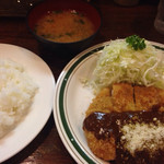 ポークカツレツ定食 ¥1120