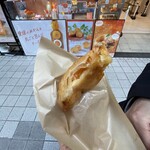 도우고 밀크 치즈 케키 - 단면도