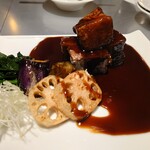 中華新式小盘 BLADE - 極上黒酢酢豚