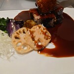 中華新式小盘 BLADE - 酢豚アップ①