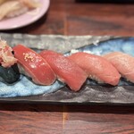 回鮮 まぐろ亭 - 本まぐろ使用 まぐろ亭 まぐろ五巻盛 1,180円