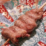 薪鳥新神戸 - 長州どりのハツです