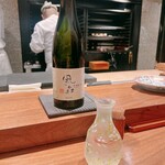薪鳥新神戸 - 日本酒の最初は奈良の銘酒から
