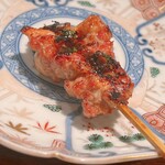 薪鳥新神戸 - セセリです。トッピングはギョウジャニンニクたまり醤油漬け