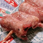 薪鳥新神戸 - ハツの大動脈が見えるかな？